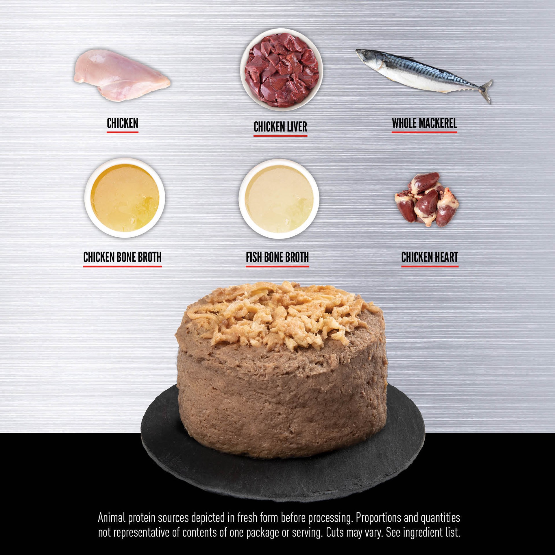 slide 4 of 4, ORIJEN Original Entree in Bone Broth Wet Cat Food, 5.5 oz., 5.5 oz