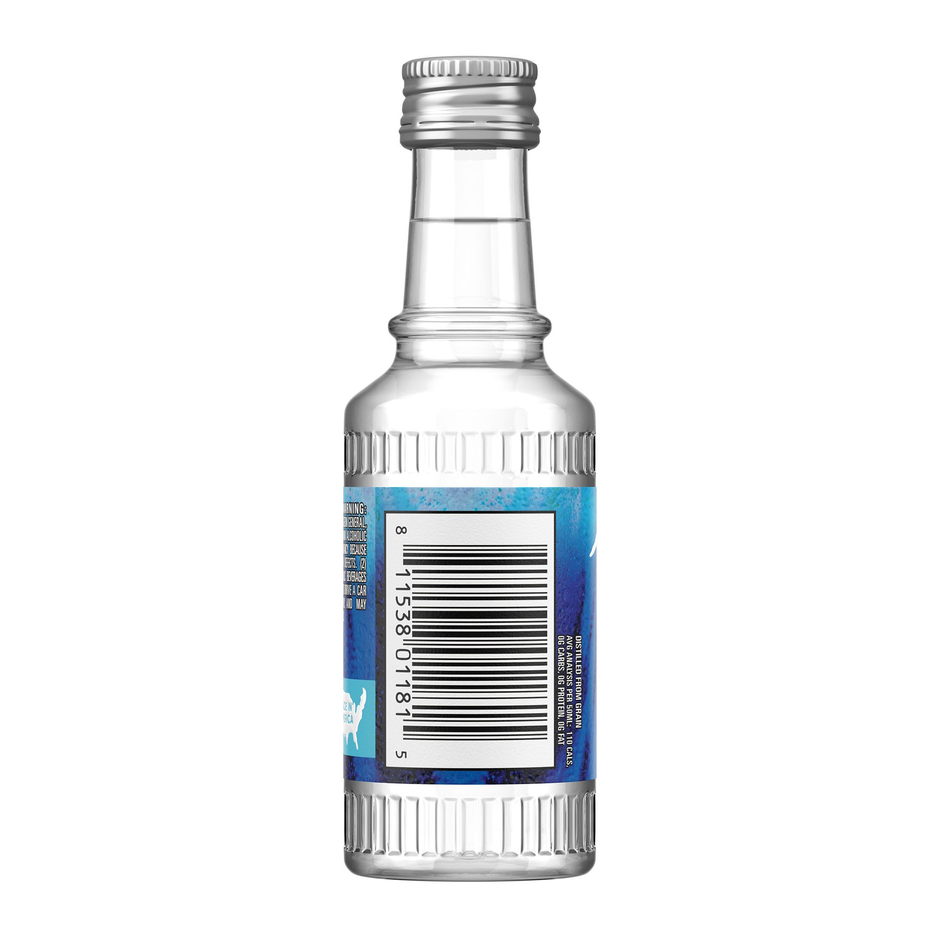 slide 5 of 7, Three Olives Vodka Original 80 Proof (50 ml), 50 ml