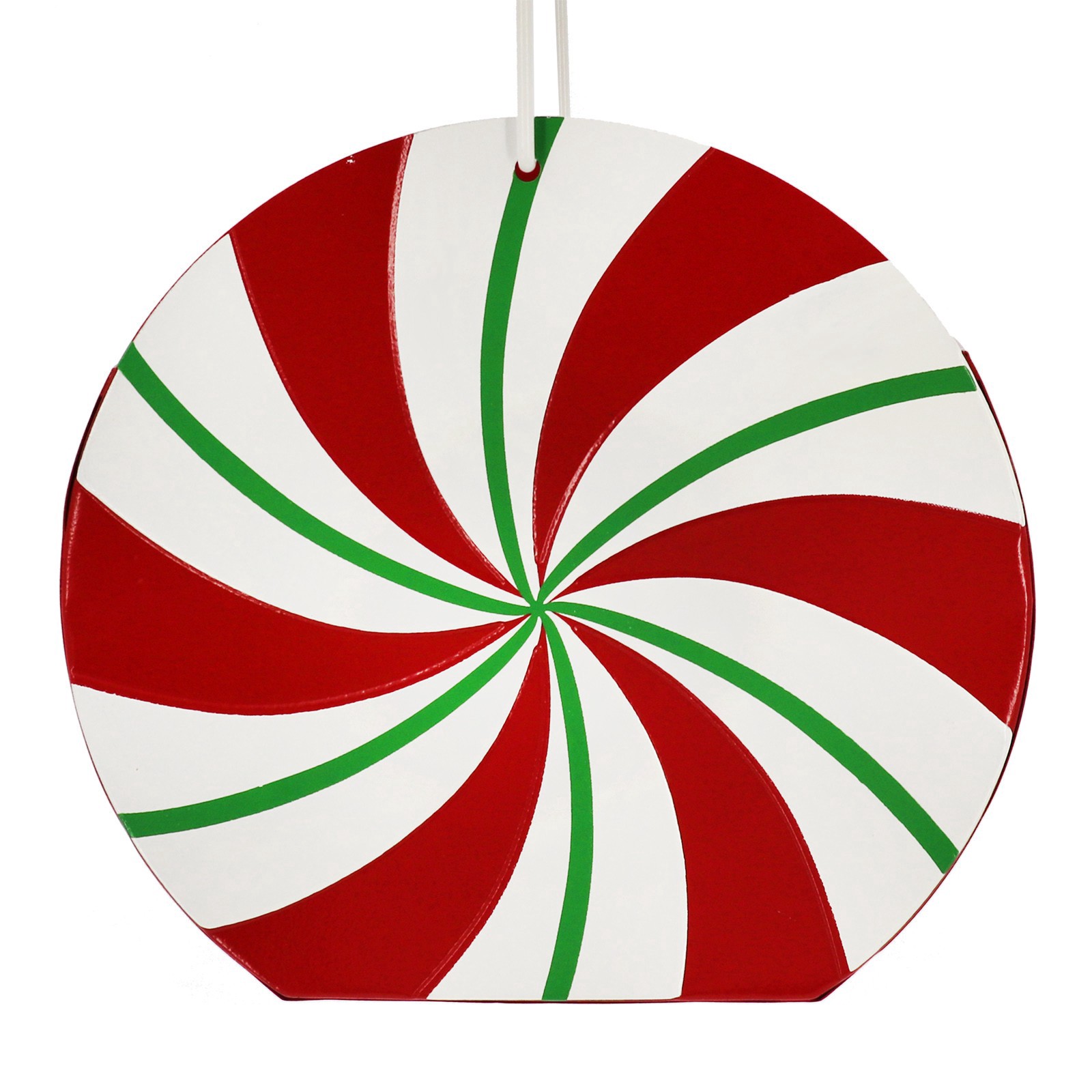 slide 2 of 4, 6.25" Peppermint Metal Container Tabletop Decor By Ashland, 6.25 in x 3.5 in x 5.5 in