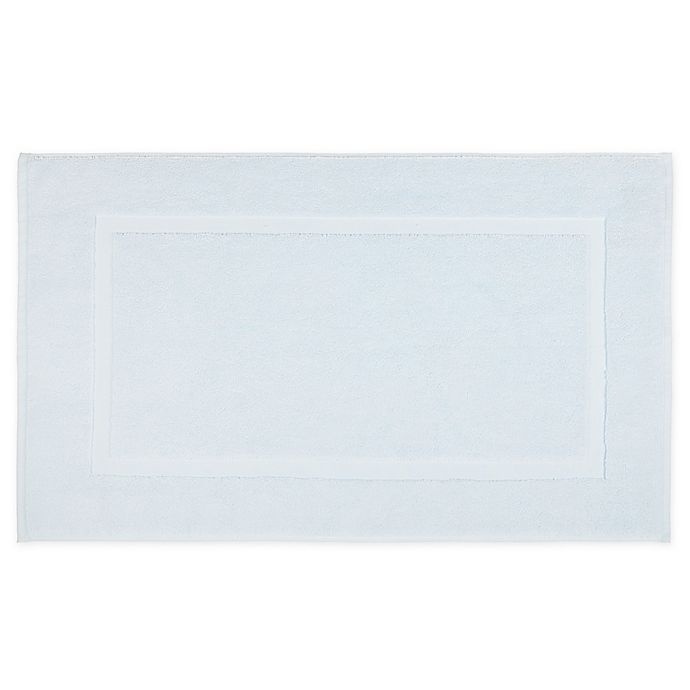 slide 1 of 9, Wamsutta Egyptian Cotton Bath Mat - Illusion Blue'', 21 in x 34 in