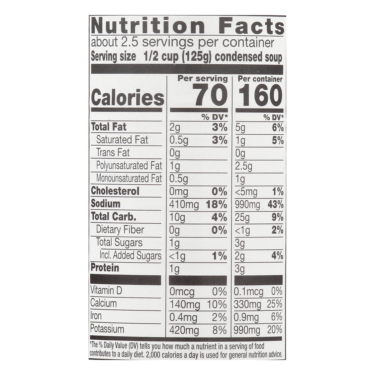 slide 9 of 11, Kroger 49% Less Sodium Cream of Mushroom Condensed Soup, 10.5 oz