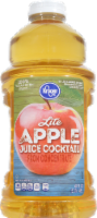 slide 1 of 1, Kroger Lite Apple Juice Cocktail, 64 fl oz