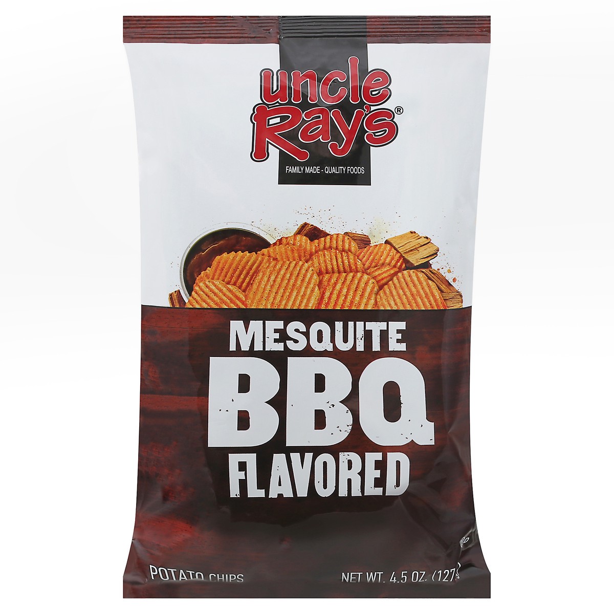 slide 1 of 13, Uncle Ray's Uncle Rays Mesquite Bbq Potato Chips, 4.25 oz