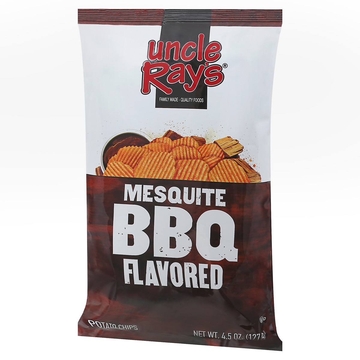 slide 10 of 13, Uncle Ray's Uncle Rays Mesquite Bbq Potato Chips, 4.25 oz