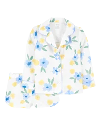 Carters Toddler Floral Loose Fit 2-Piece Pajamas Multi 3T