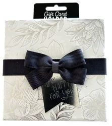 Surface Packaging So Happy For You Foil Gift Card Holder Box - White