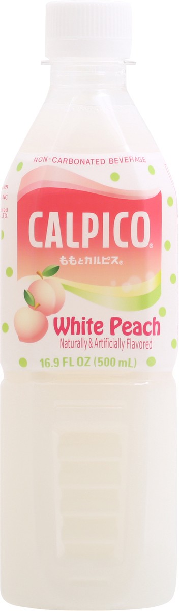 slide 3 of 13, Calpico White Peach Non-Carbonated Beverage 16.9 fl oz Bottle, 16.9 fl oz