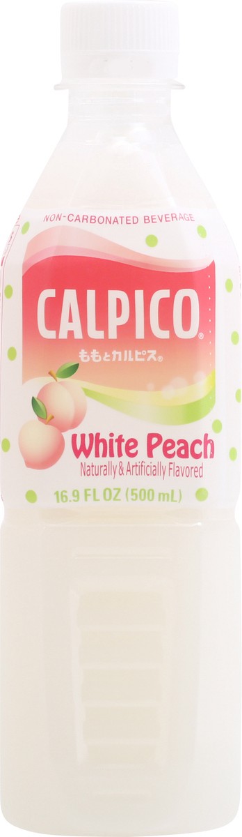 slide 13 of 13, Calpico White Peach Non-Carbonated Beverage 16.9 fl oz Bottle, 16.9 fl oz