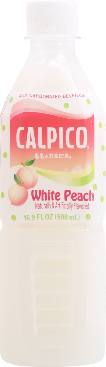 slide 1 of 13, Calpico White Peach Non-Carbonated Beverage - 16.9 fl oz, 16.9 fl oz