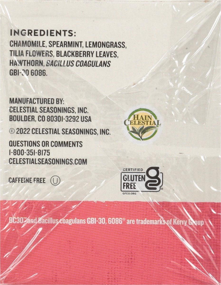 slide 2 of 9, Celestial Seasonings Sleepytime Caffeine Free Probiotics Wellness Tea 18 Tea Bags, 18 ct