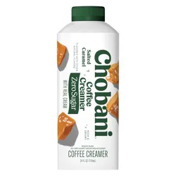 Chobani Zero Sugar Coffee Creamer Salted Caramel