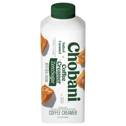 Chobani Zero Sugar Salted Caramel Coffee Creamer 24 fl oz