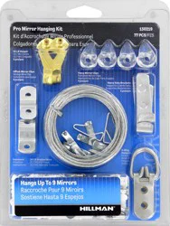 Hillman Steel 50-lb Capacity Picture hanging kit 77 - Pack