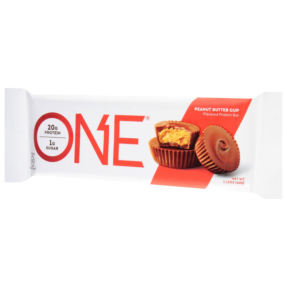 slide 4 of 9, ONE One Bar Peanut Butter Cup Protein Bar, 60 gram