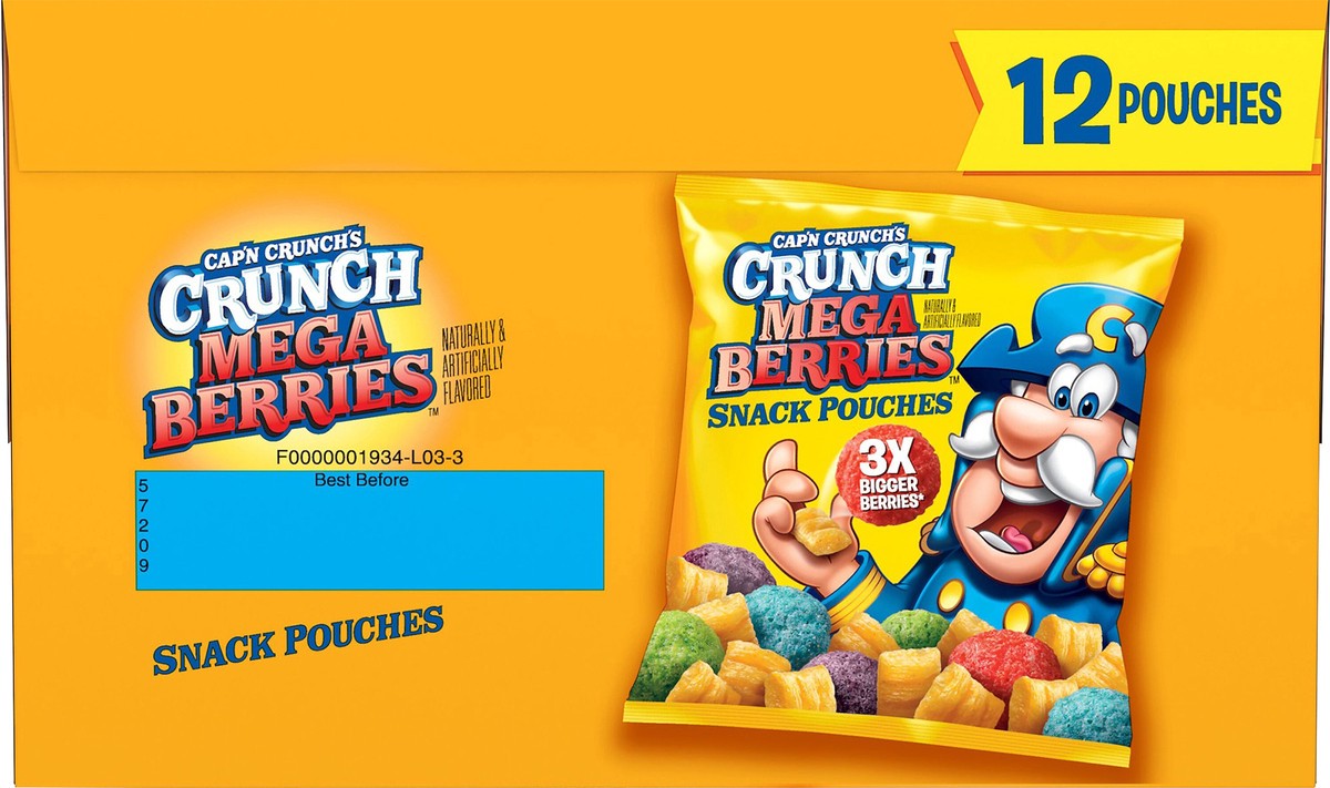 slide 4 of 5, Cap'n Crunch Corn & Oat Snack, 12 ct