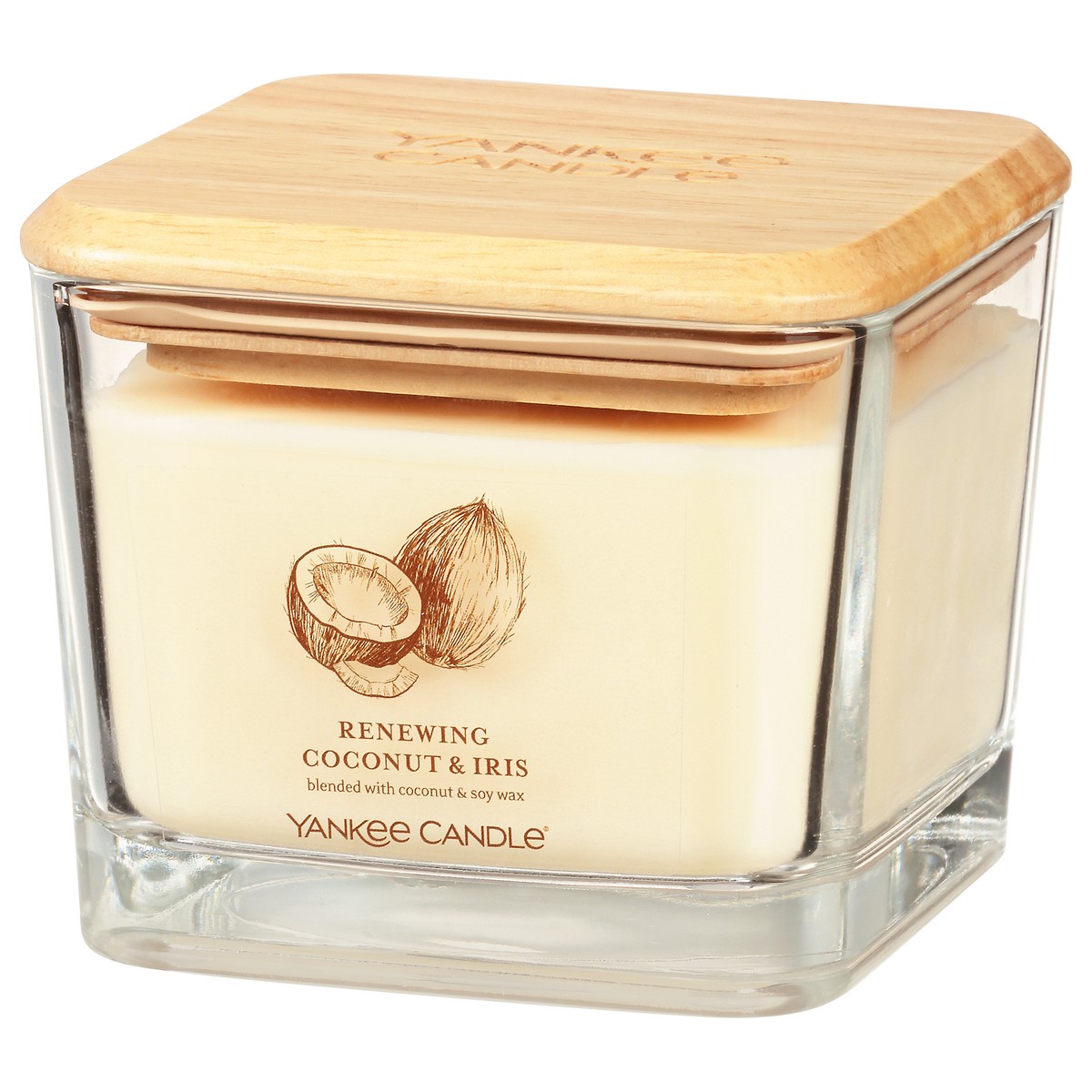 slide 3 of 9, Yankee Candle Renewing Coconut & Iris Candle 1 ea, 1 ct
