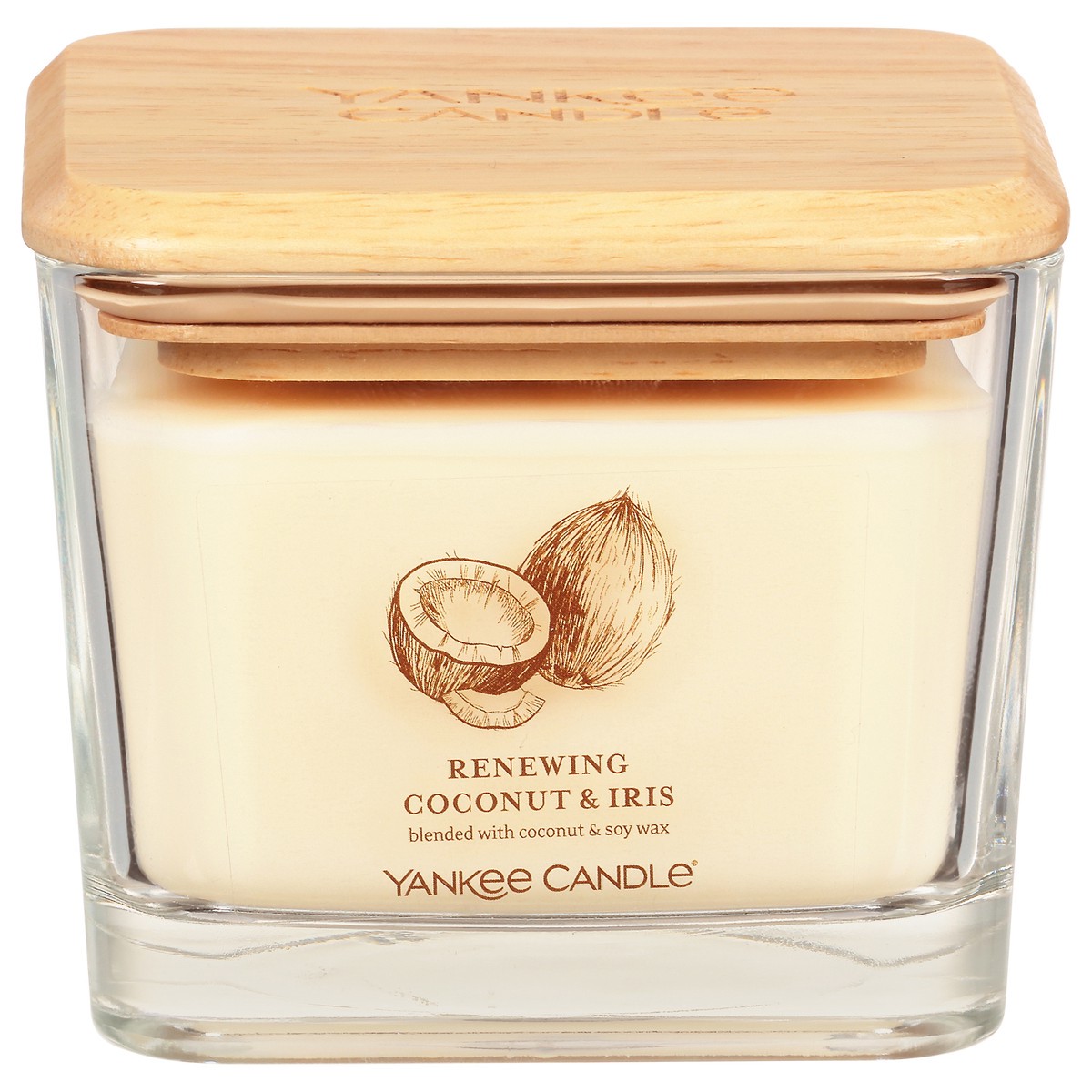 slide 1 of 9, Yankee Candle Renewing Coconut & Iris Candle 1 ea, 1 ct