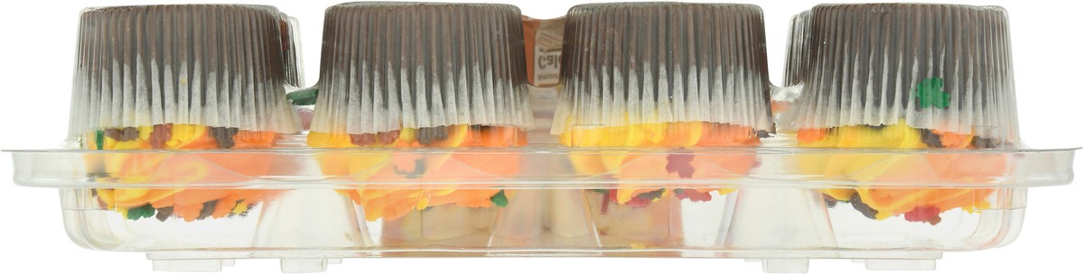 slide 8 of 13, LaBree's Bakery Harvest 12Ct Mini Chocolate Cupcakes, 10.5 oz