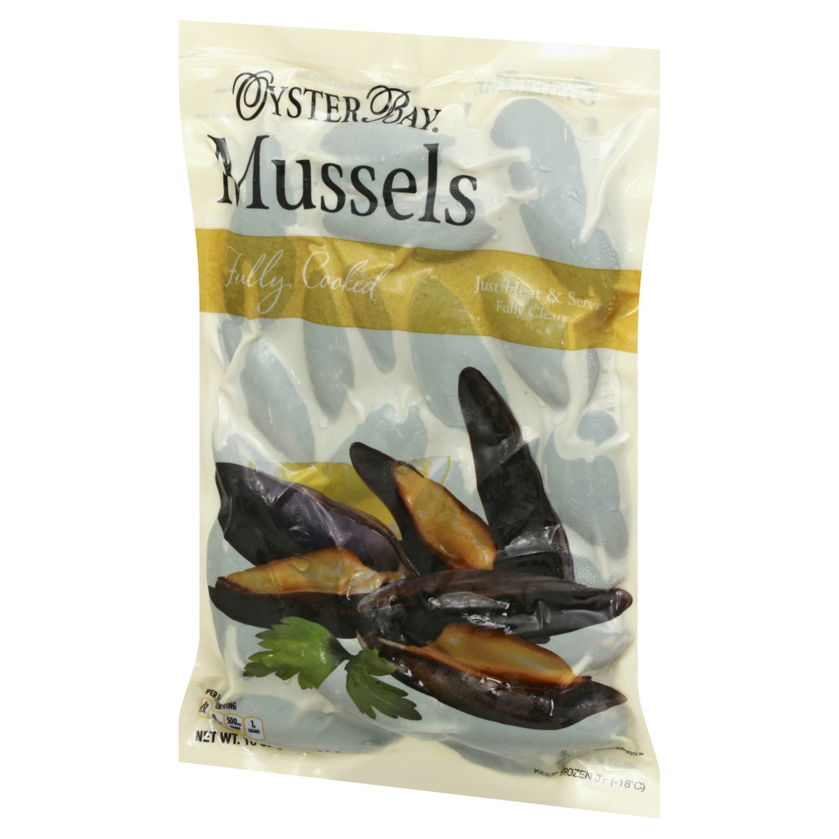 slide 10 of 13, Oyster Bay Central Market Fish Market Cooked Black Mussels, 16 oz