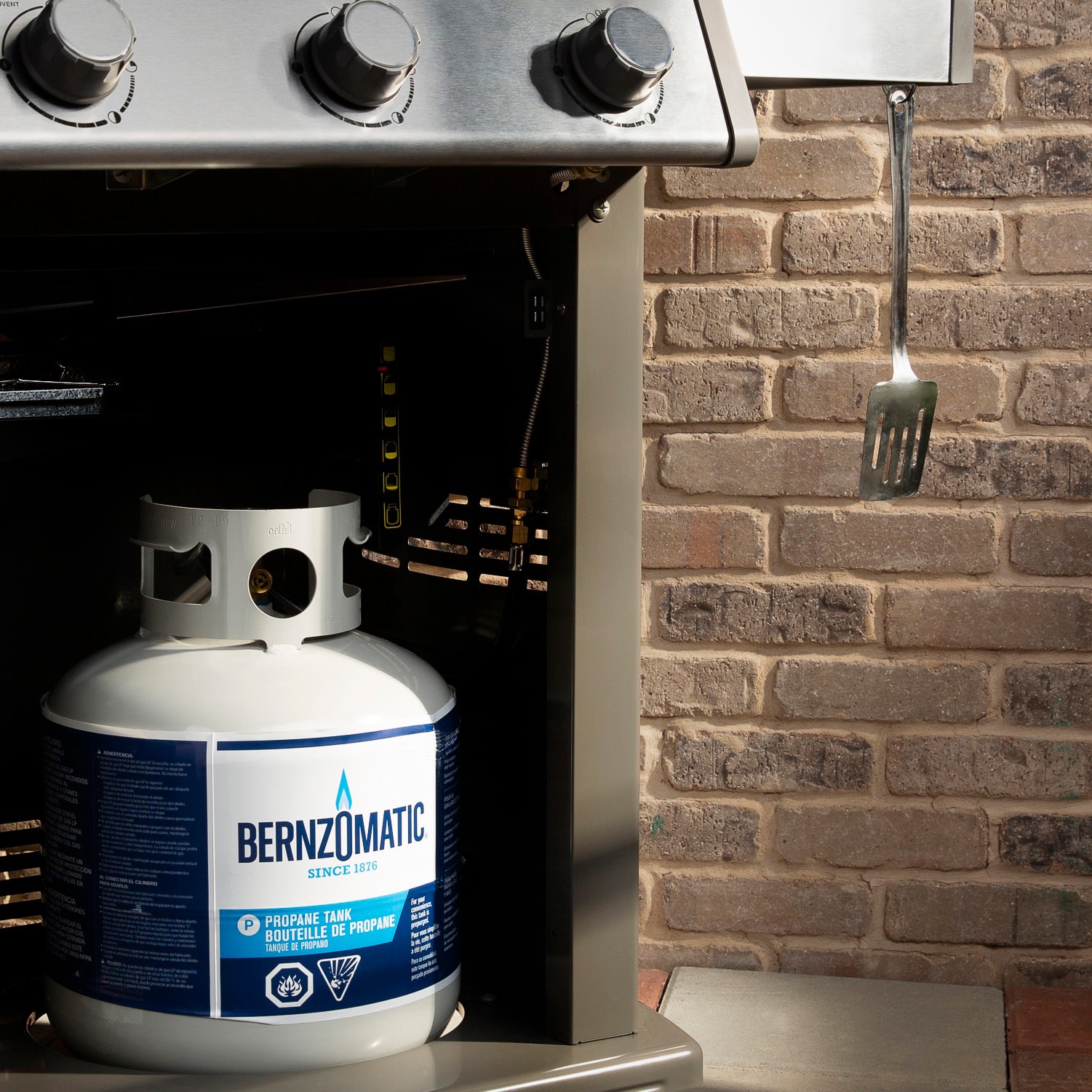slide 3 of 6, Bernzomatic Steel Empty Propane tank, 1 ct