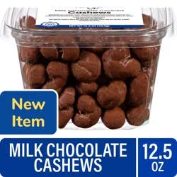 Kroger Milk Chocolate Covered Cashews