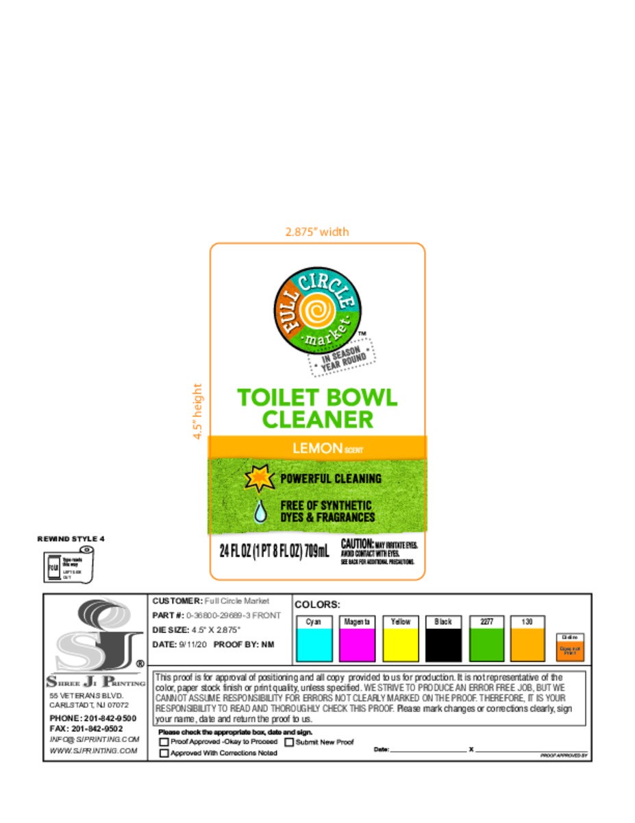 slide 10 of 13, Full Circle Market Lemon Scent Toilet Bowl Cleaner 24 fl oz, 24 fl oz