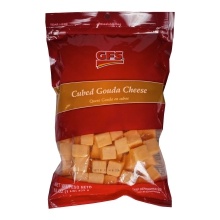 slide 1 of 1, GFS Gouda Cheese Cubes, 60 ct