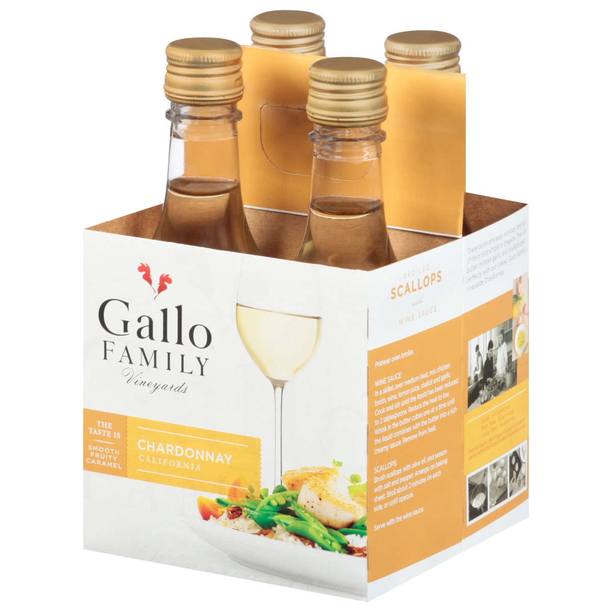 slide 10 of 12, Gallo Family Vineyards White Wine, 187 ml