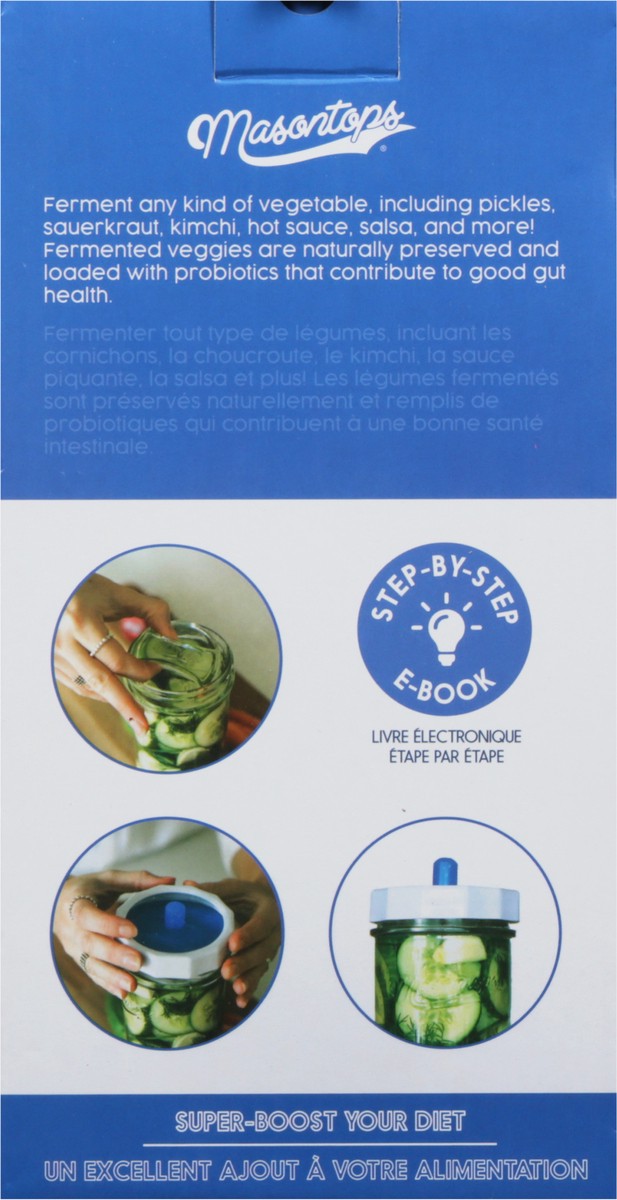 slide 3 of 9, Masontops Mason Jar Fermentation Kit 1 ea, 1 ct