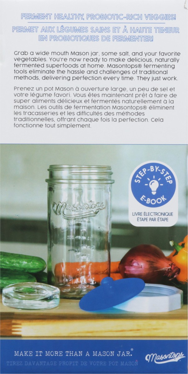 slide 7 of 9, Masontops Mason Jar Fermentation Kit 1 ea, 1 ct