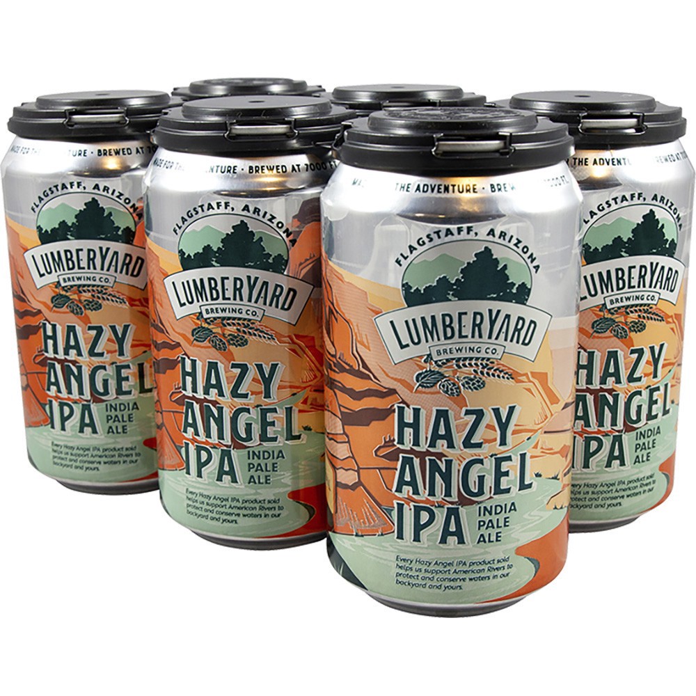 slide 1 of 1, Lumberyard Hazy Angel Ipa, 6 ct; 12 oz