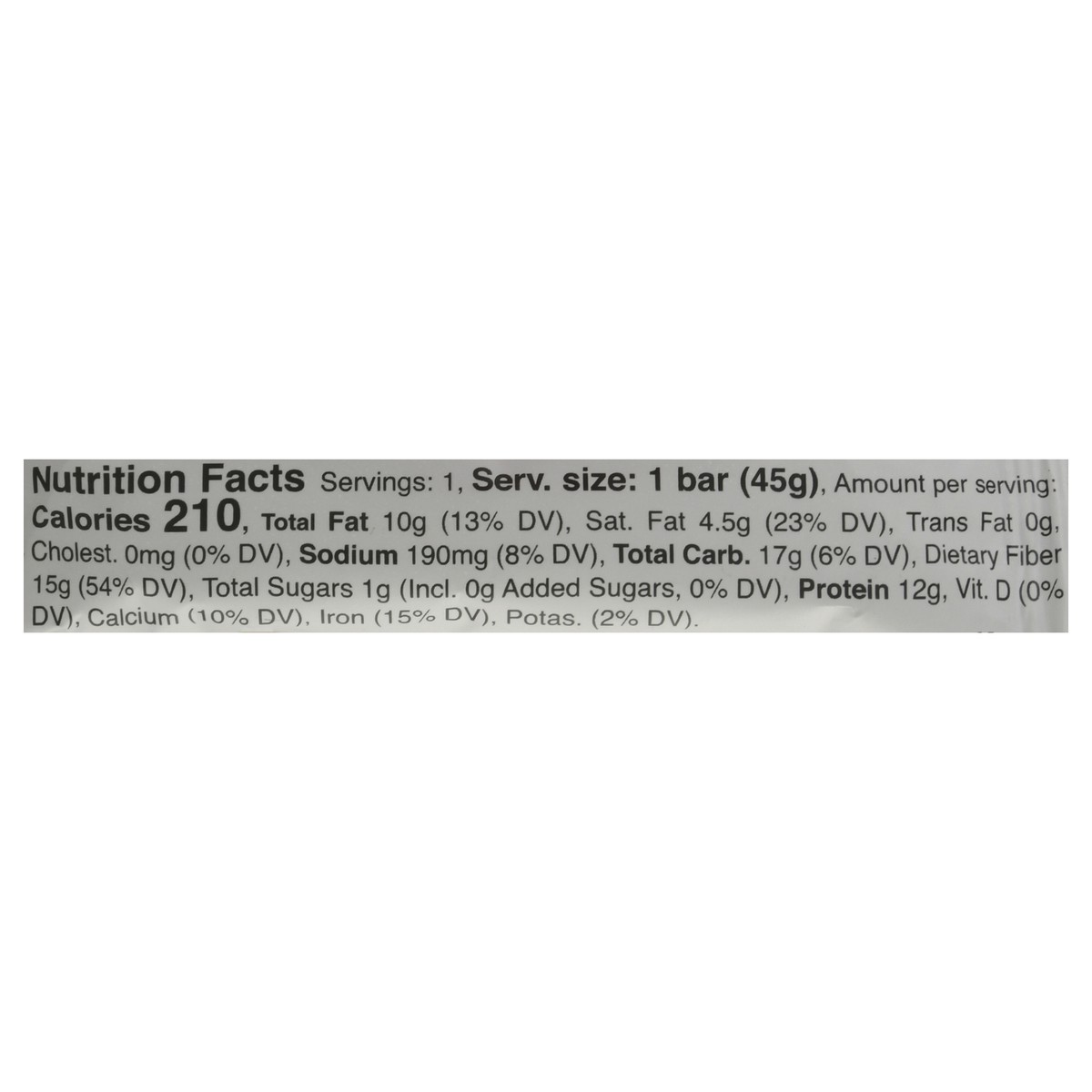 slide 4 of 14, BHU Fit Vegan Superfood Chocolate Chip Cookie Dough Pea Protein Bar 1.6 oz, 1.6 oz
