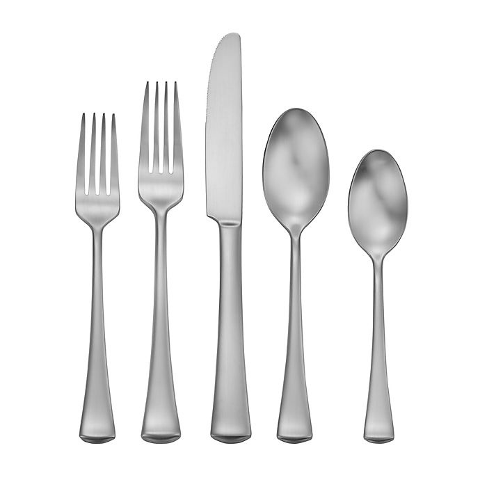 slide 1 of 1, Robinson Hamlin Satin Flatware Place Setting, 5 ct