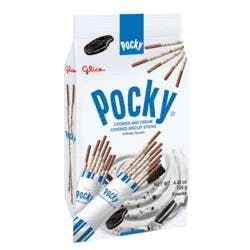 Pocky Cookies and Cream Covered Cocoa Biscuit Sticks, 9 ct