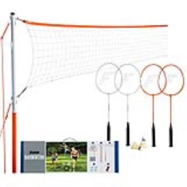 slide 1 of 1, Franklin Sports Badminton Net Starter Set, 1 ct