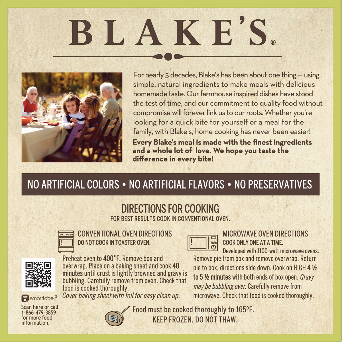slide 7 of 9, Blake's Chicken Pot Pie 8 oz, 8 oz