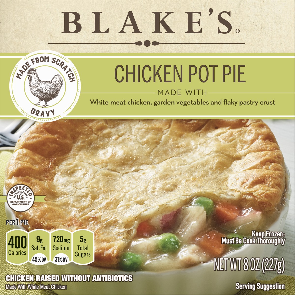 slide 2 of 9, Blake's Chicken Pot Pie 8 oz, 8 oz