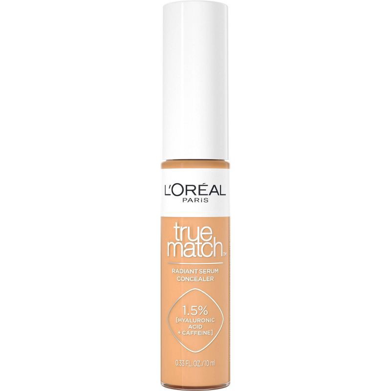 slide 4 of 10, L'Oréal True Match W7 Medium Deep Radiant Serum Concealer 0.33 fl oz, 0.33 fl oz