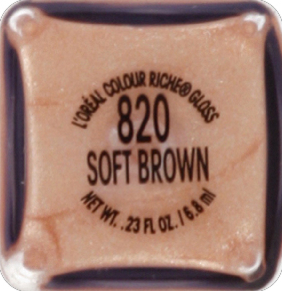 slide 3 of 4, L'Oréal Soft Brown Lip Gloss, 1 ct
