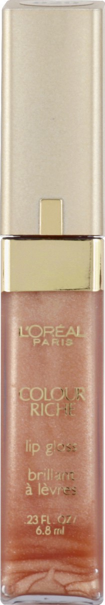 slide 4 of 4, L'Oréal Soft Brown Lip Gloss, 1 ct
