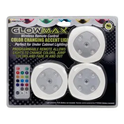 GlowMax Wireless Color Changing Accent Light 1 ea