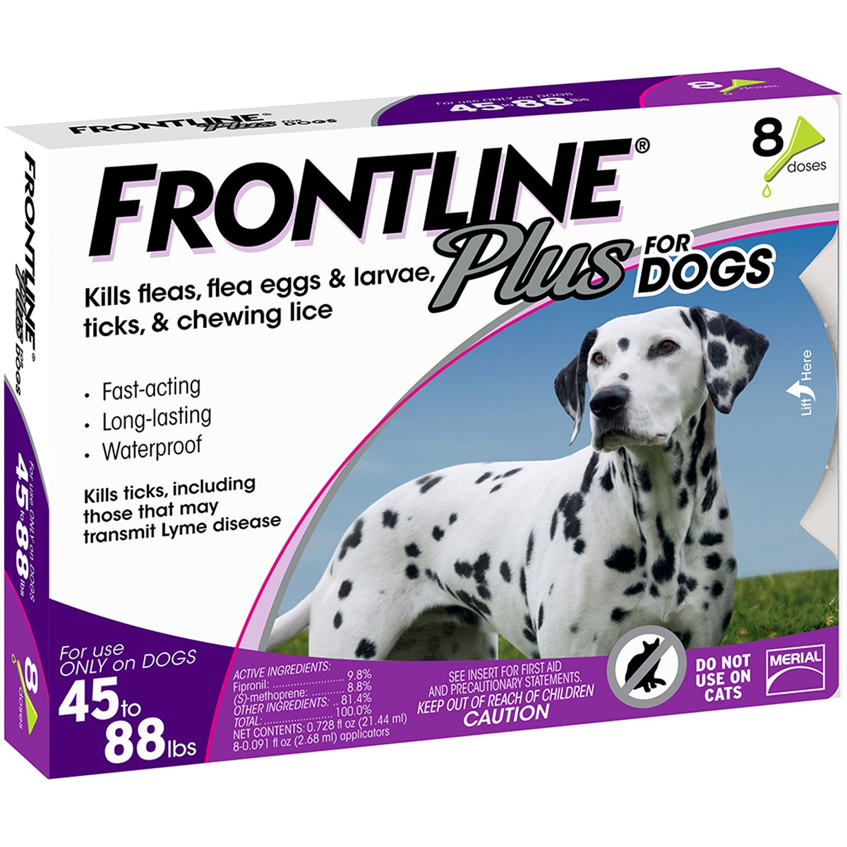 slide 1 of 1, Frontline Plus Large Dog 8 Month Supply, 