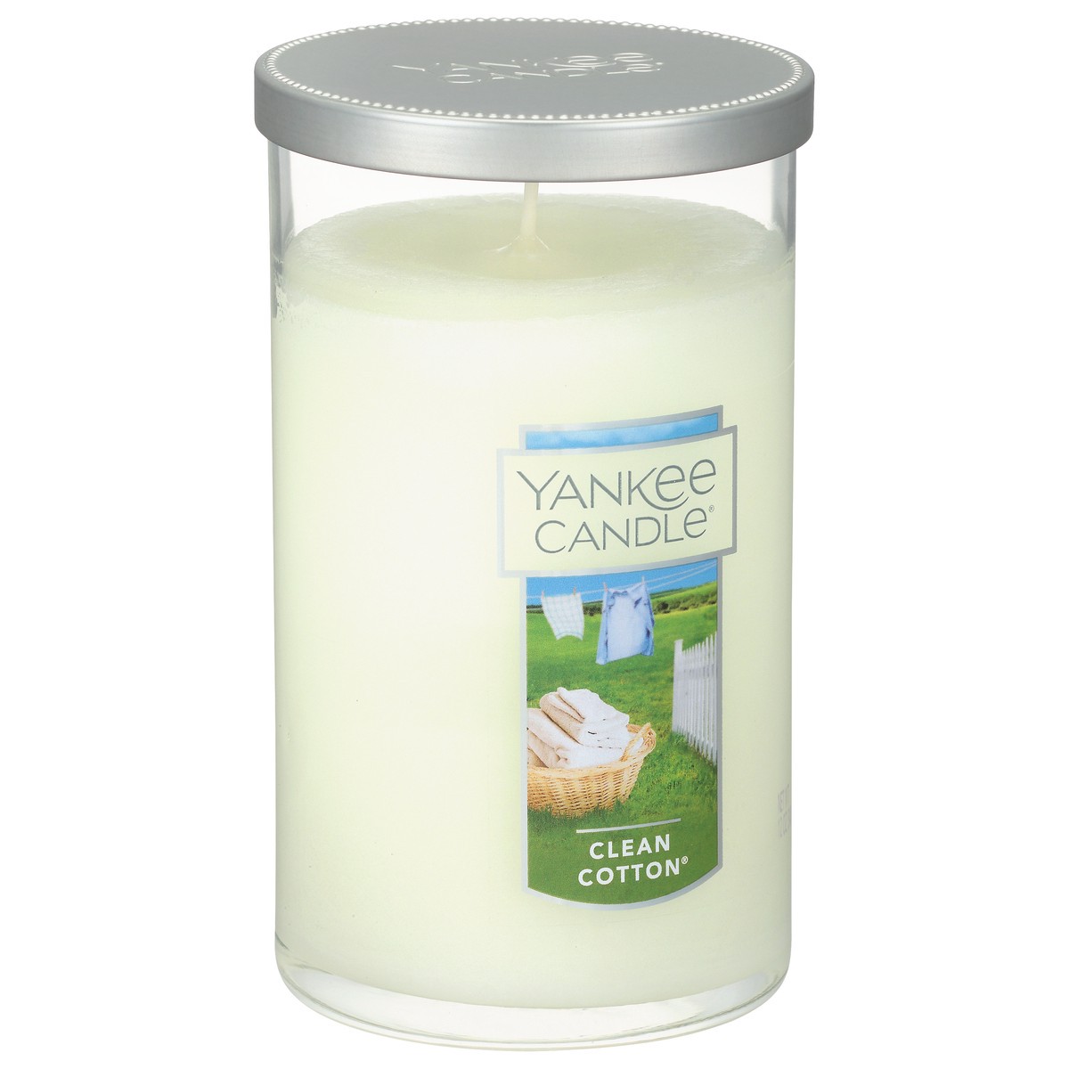 slide 2 of 9, Yankee Candle Clean Cotton Candle 1 ea, 1 ct
