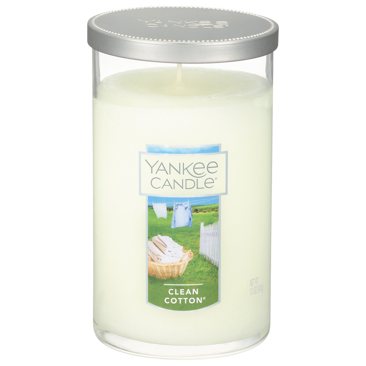 slide 1 of 9, Yankee Candle Clean Cotton Candle 1 ea, 1 ct