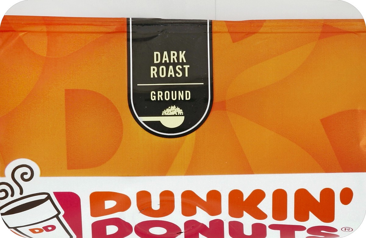 slide 2 of 6, Dunkin' French Dark Roast Ground Coffee, 11 oz