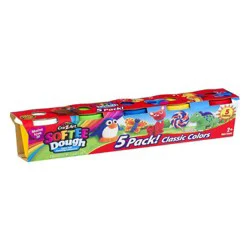 Cra-Z-Art Softee Dough Super Soft Modeling Compound Classic Colors