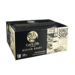 H-E-B Cafe Ole Donut Shop Blend Single Serve Coffee Cups Value Pack - 54 ct