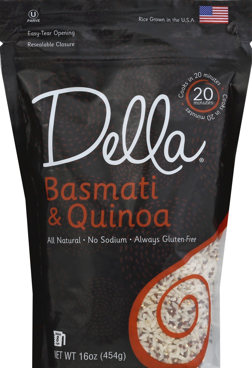 slide 2 of 2, Della Basmati & Quinoa 16 oz, 16 oz