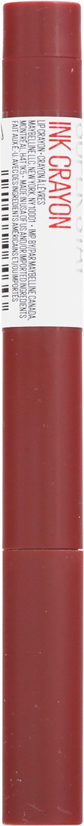 slide 7 of 10, Super Stay Check Yourself 125 Ink Crayon Lip Crayon 0.04 oz, 1 ct