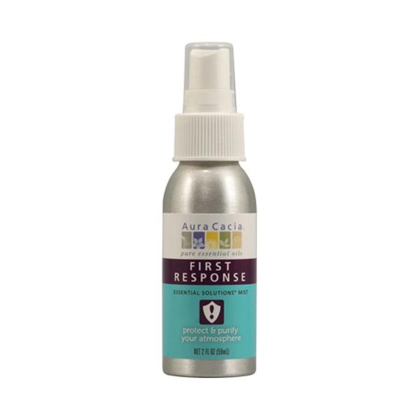 slide 1 of 1, Aura Cacia Mist Fist Response, 2 oz